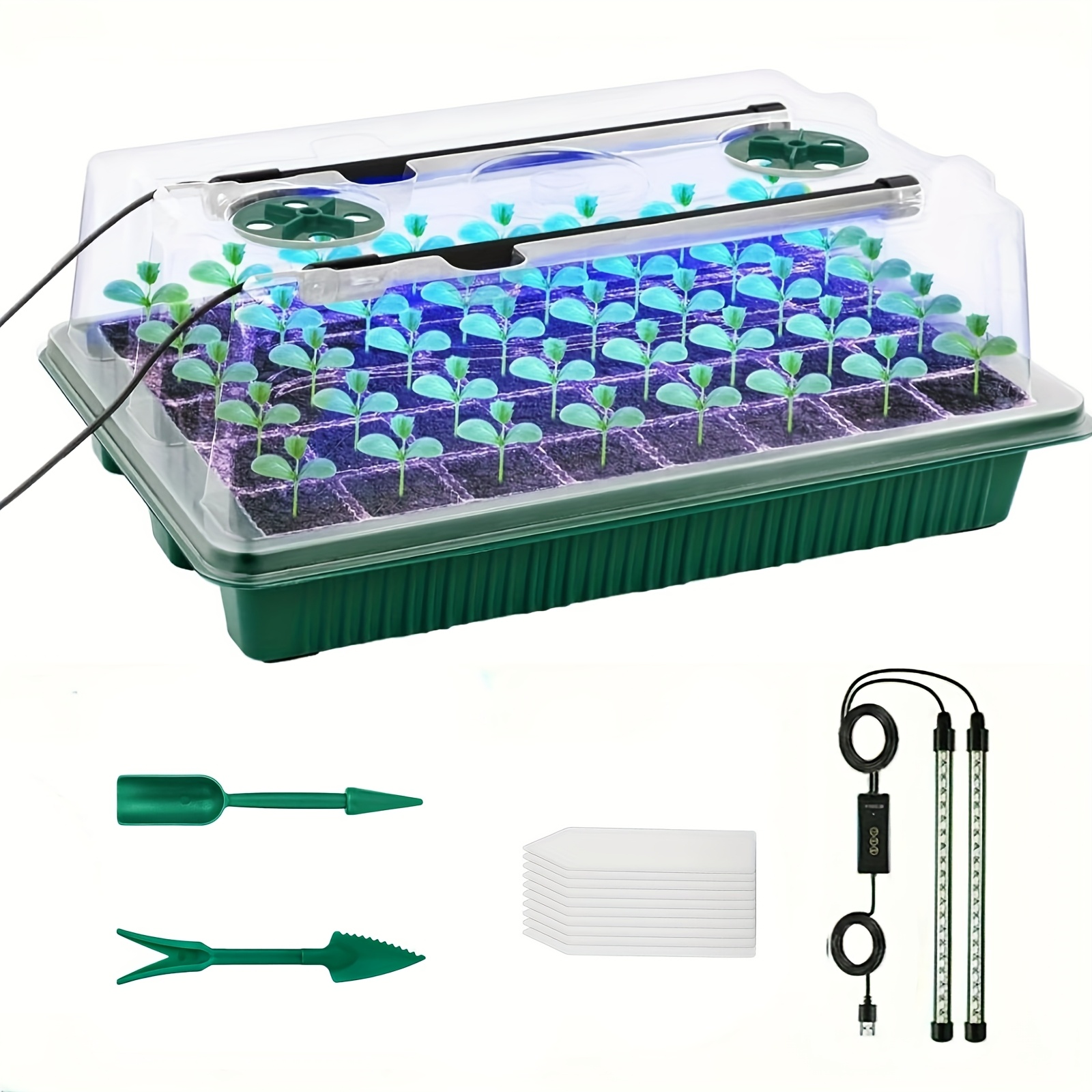 Smart Home Automation Diy - Seed Starter Trays With High Dome
