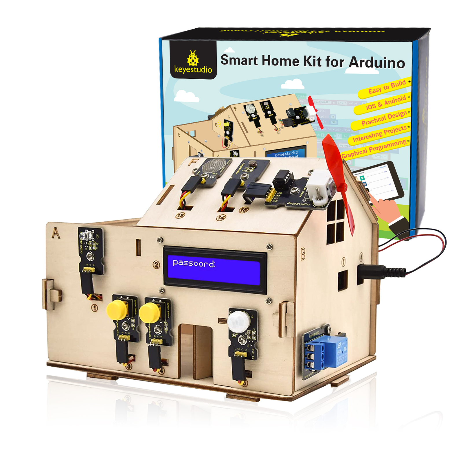 Home Automation With Arduino - Keyestudio Smart Home Kit For Arduino