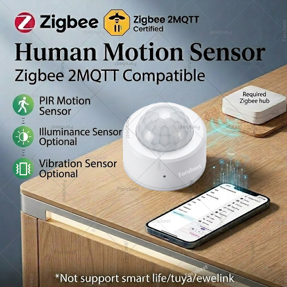 Smart Home Automation Diy - Zigbee 3.0 PIR Motion Sensor Human