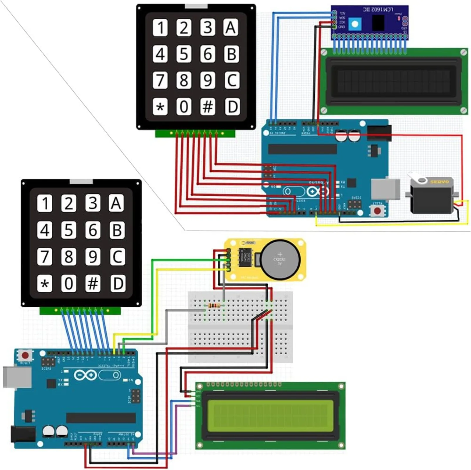 4x4 Matrix Membrane Keypad 16  – обзор и цена Home Automation Arduino