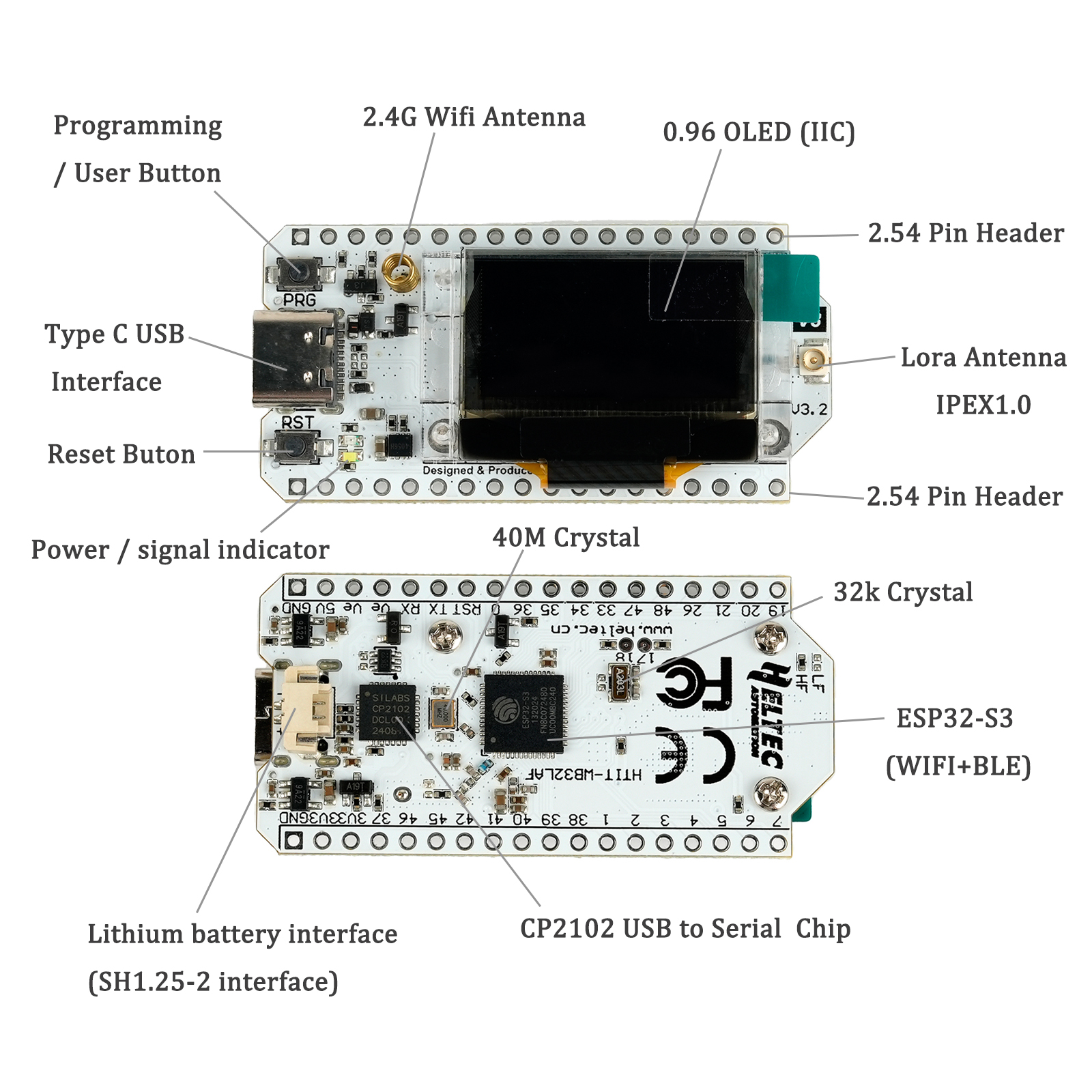 2Sets LoRa32 V3 868MHz 915MHz  – обзор и цена Home Automation With Arduino