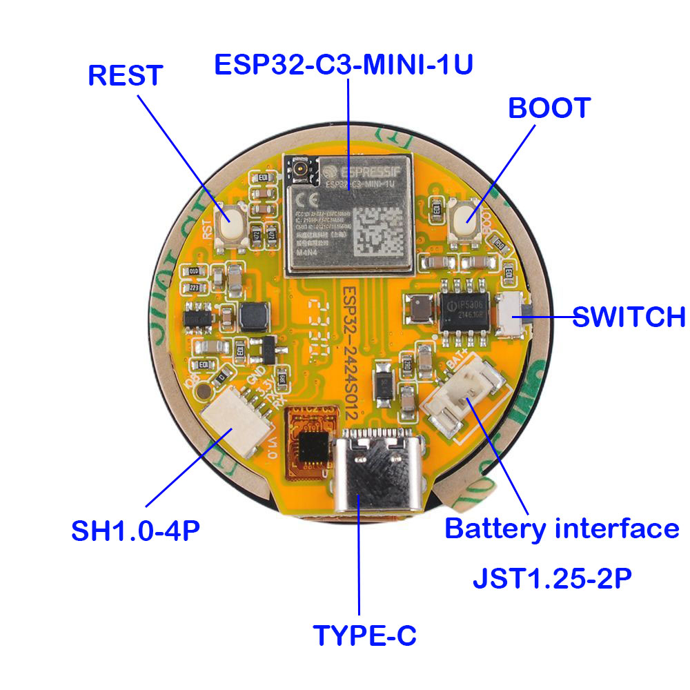 ESP32 Display 1.28 inch ESP32- – обзор и цена Home Automation Arduino