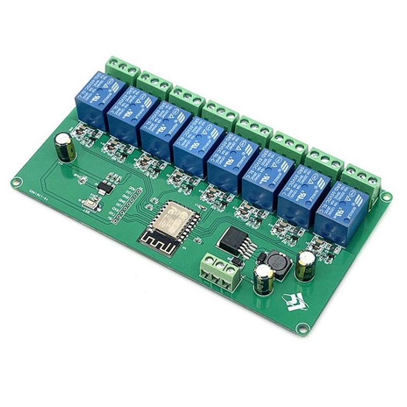 ESP8266 WIFI 8 Channel Relay M – обзор и цена Relay 8 Channel Board