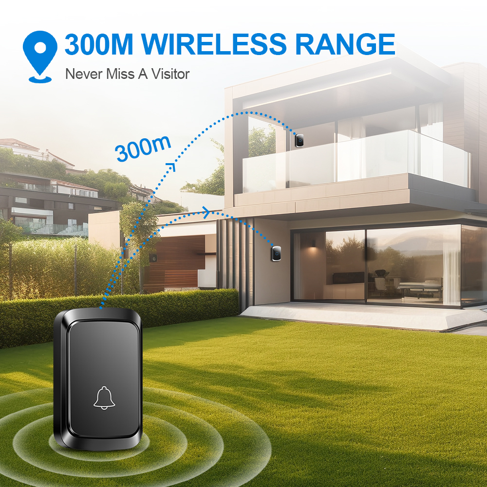 Smart Wireless Doorbell Door C – обзор и цена Smart Home Automation Diy