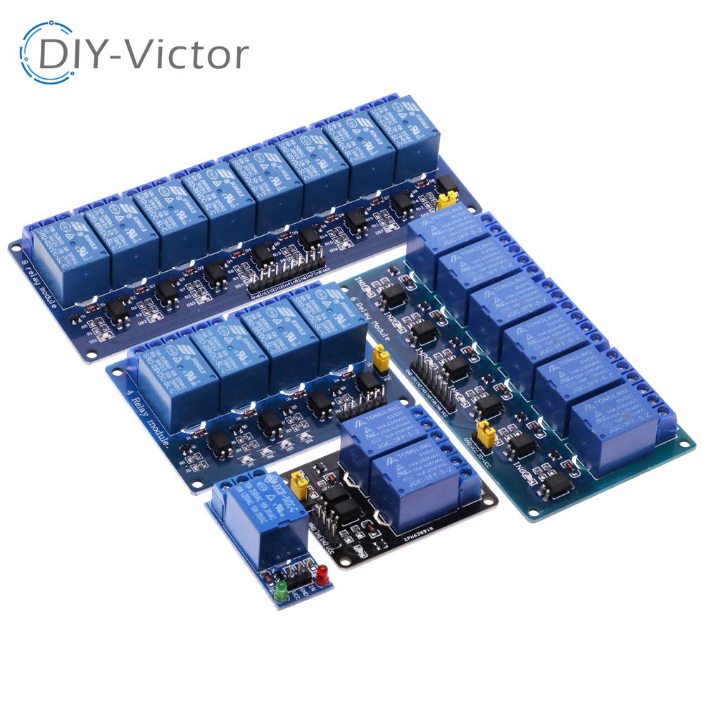 1 2 4 6 8 Channel DC 5V 12V Re – обзор и цена Relay 8 Channel Board