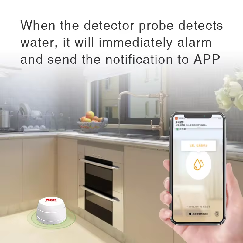 Tuya WiFi Water Leak Detector  – обзор и цена Water Leak Detector Wired