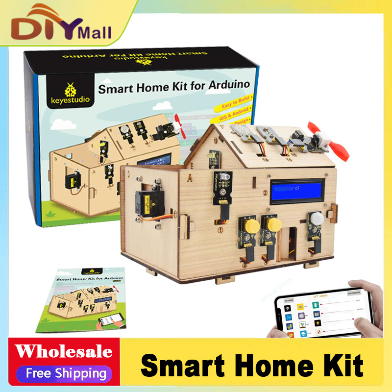 Keyestudio Smart IoT Home Kit  – обзор и цена Home Automation Arduino