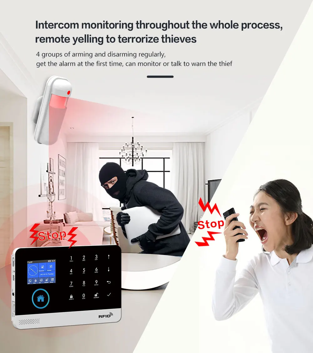 PGST - Home Alarm System Kits  – обзор и цена Home Automation Diy Kit
