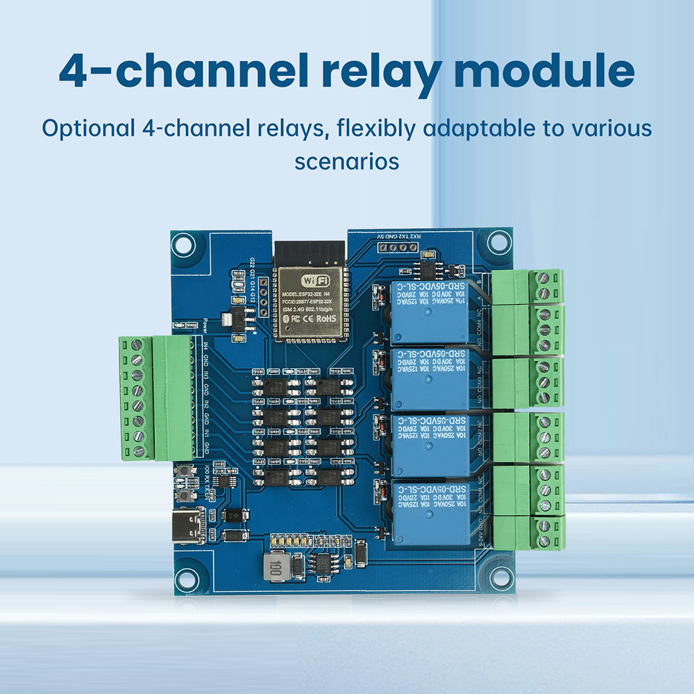 DC 9-24V 4-channel/8-channel R – обзор и цена Relay 8 Channel Board