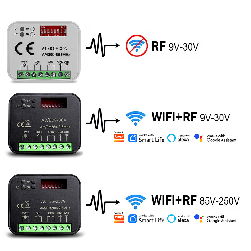 Universal Wifi Smart Switch Mo – обзор и цена 433Mhz Receiver Module