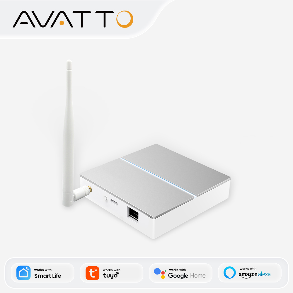 AVATTO Tuya ZigBee Gateway wit – обзор и цена Matter Hub Thread