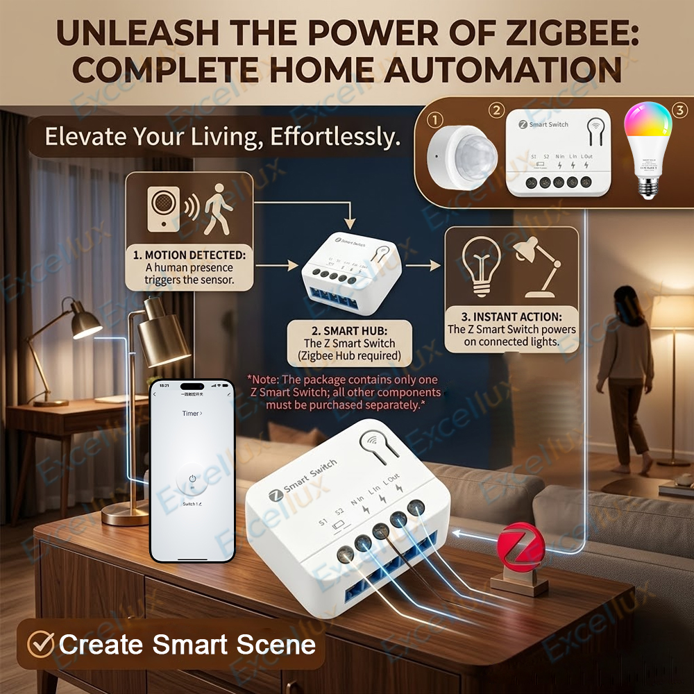 Ultra Mini ZigBee Smart Switch – обзор и цена Diy Home Automation Hub
