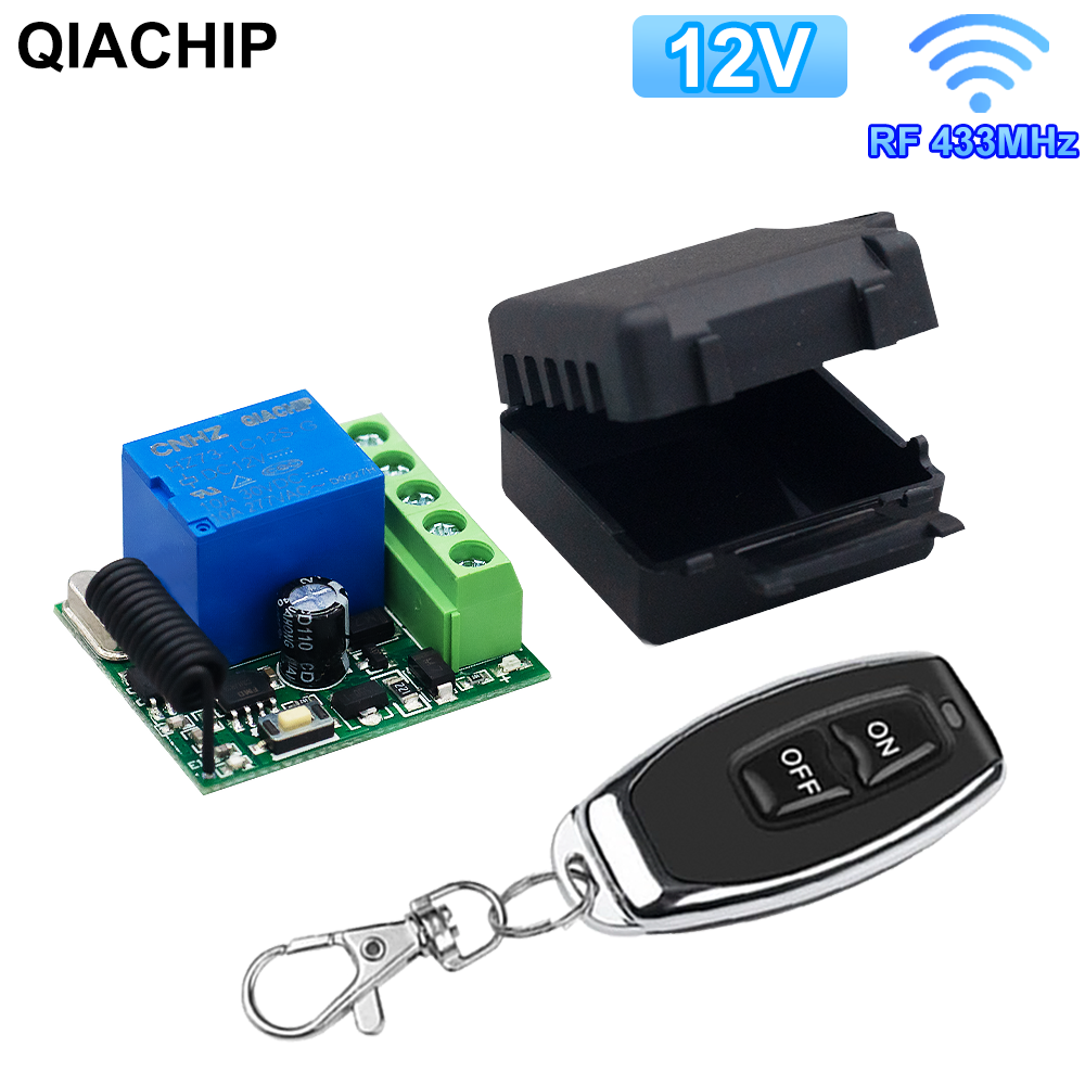 QIACHIP 433MHz DC 12V Wireless – обзор и цена 433Mhz Receiver Module