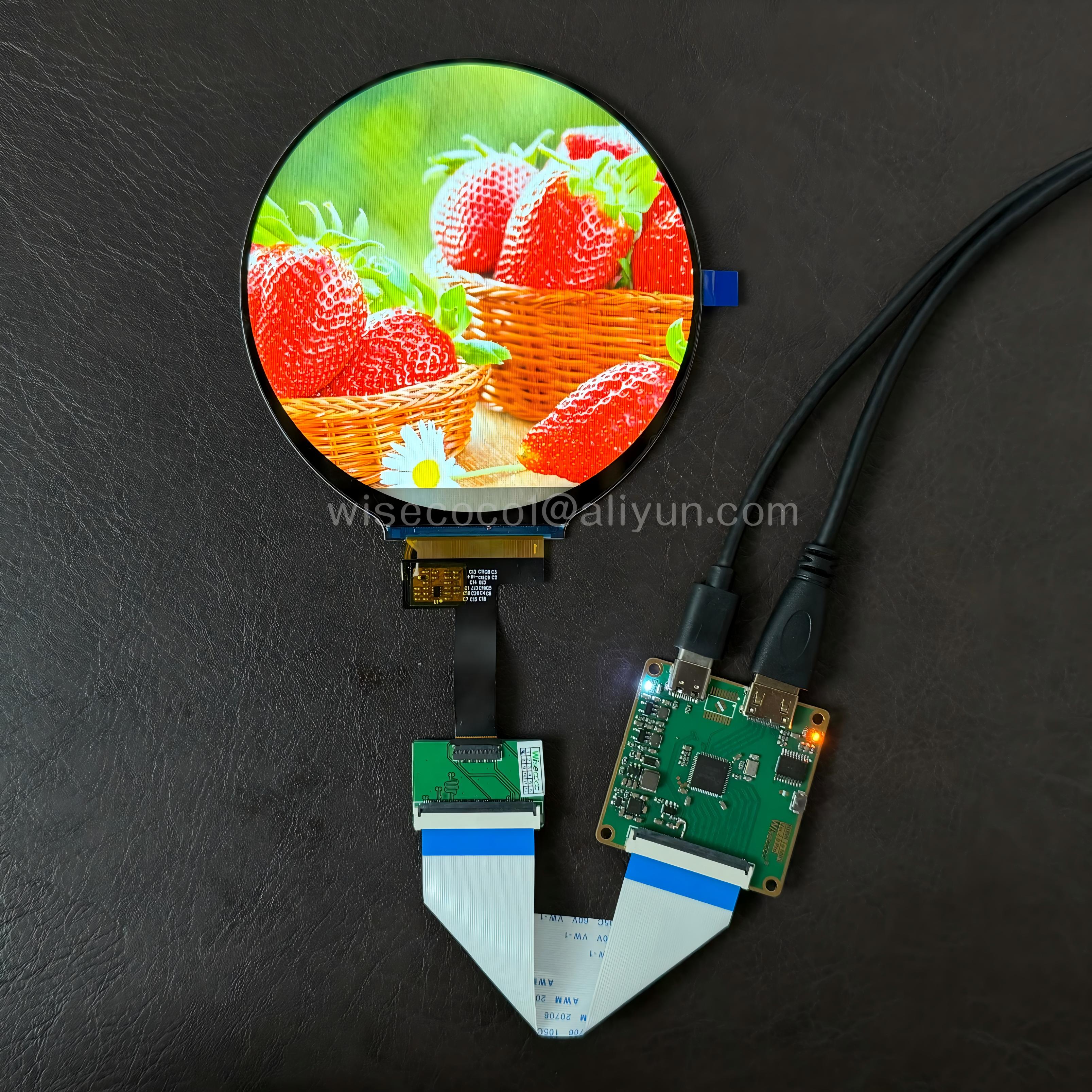 Wisecoco 4 Inch Round LCD Disp – обзор и цена Home Automation Raspberry Pi