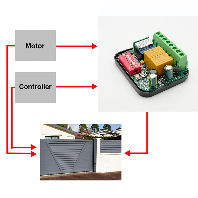 Universal Tuya WiFi Switch Gar – обзор и цена 433Mhz Receiver Module