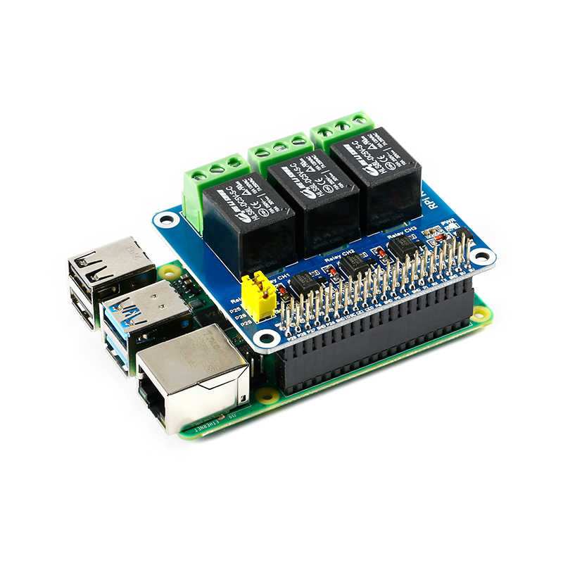 Raspberry Pi Gen 3 B 4B Relay  – обзор и цена Home Automation Raspberry Pi