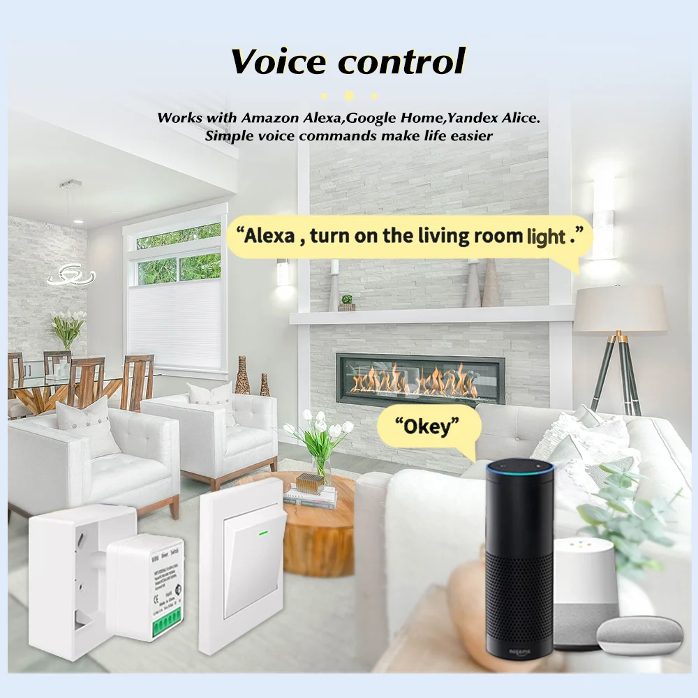 For Tuya Mini Smart WiFi Switc – обзор и цена Smart Home Automation Diy
