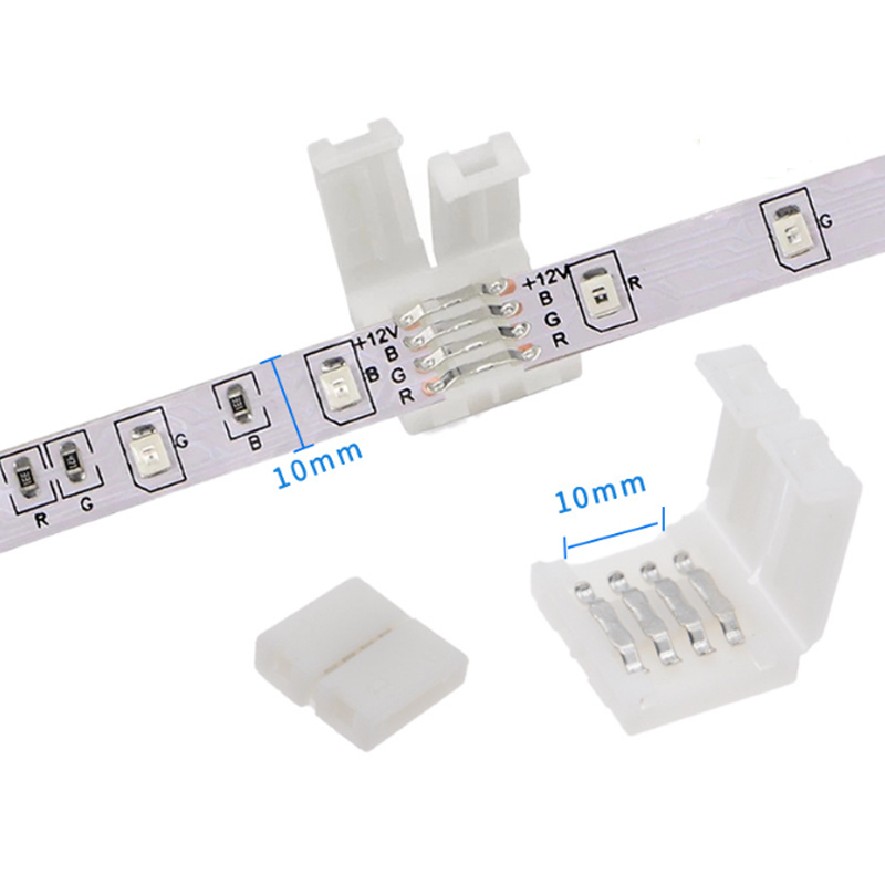 5pcs 4PIN 8mm Led Connector L  – обзор и цена Rgb Led Matrix 8X8