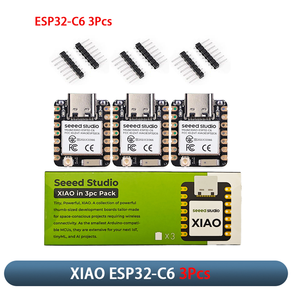 XIAO ESP32-C6 3Pcs Development – обзор и цена Home Automation With Arduino