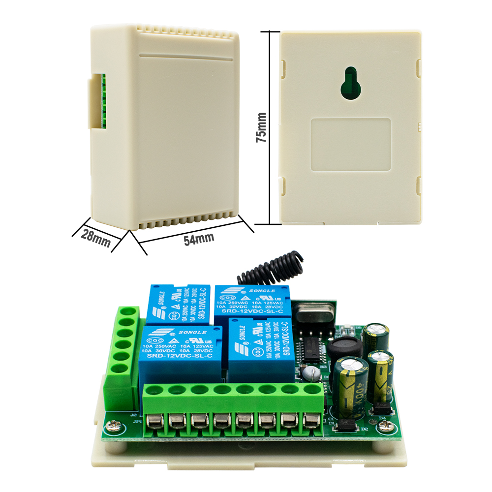 433Mhz Wireless Switch AC 85-2 – обзор и цена 433Mhz Receiver Module