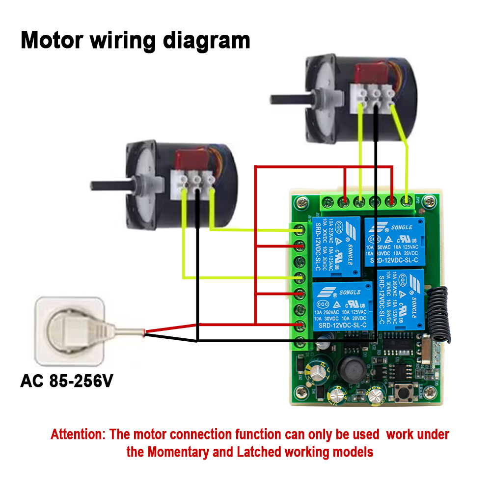 433Mhz Wireless Switch AC 85-2 – обзор и цена 433Mhz Receiver Module
