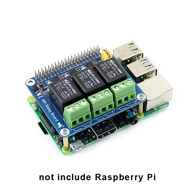 3 Channel Relay Expansion Boar – обзор и цена Home Automation Raspberry Pi