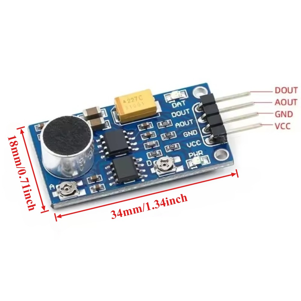 Sound Sensor Module LM386 Voic – обзор и цена Home Automation With Arduino