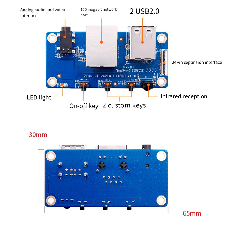 Exquisite-For Orange Pi Zero 2 – обзор и цена Pi Zero W Board