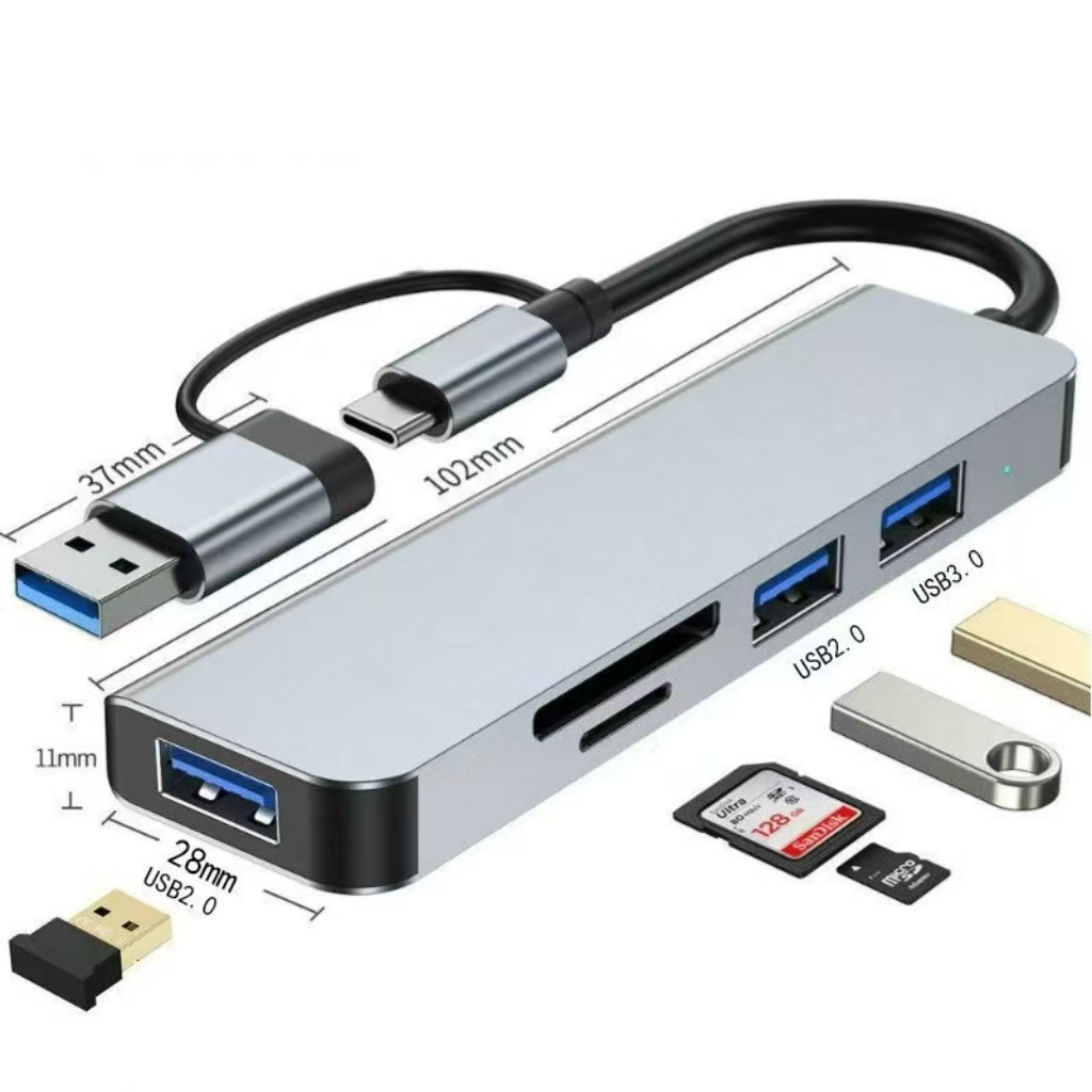 USB C Hub USB Splitter 8 in 1  – обзор и цена Home Assistant Sd