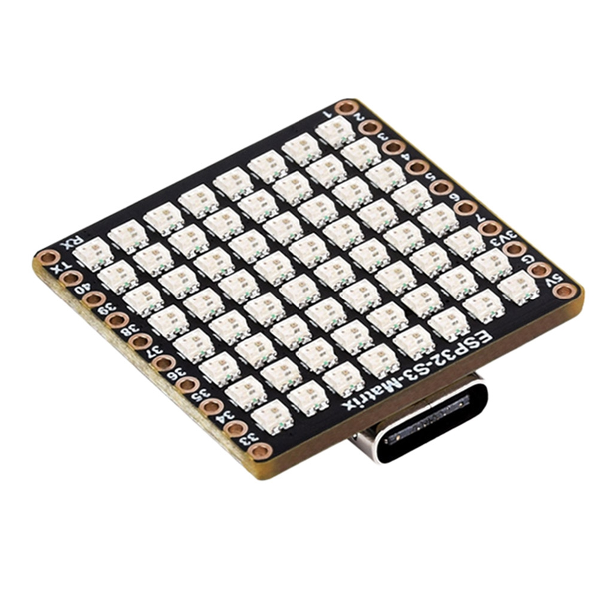 ABGN ESP32-S3 Development Boar – обзор и цена Rgb Led Matrix 8X8