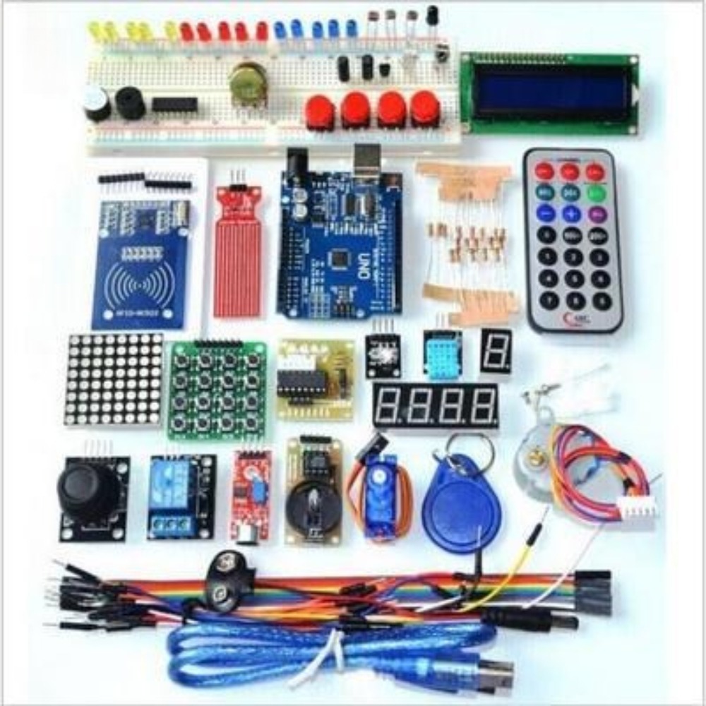 Arduino Starter Kit UNO R3 wit – обзор и цена Home Automation Diy Kit