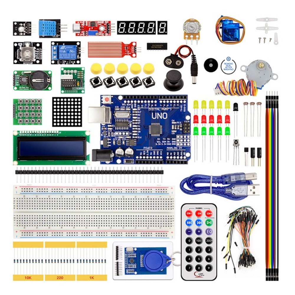 Arduino Starter Kit UNO R3 wit – обзор и цена Home Automation Diy Kit