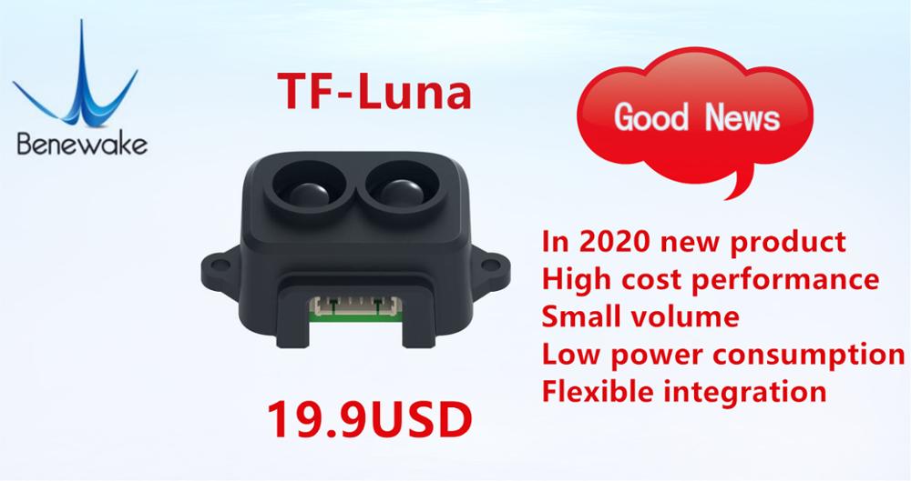 Benewake TF-Luna LiDAR sensor  – обзор и цена Home Automation Arduino