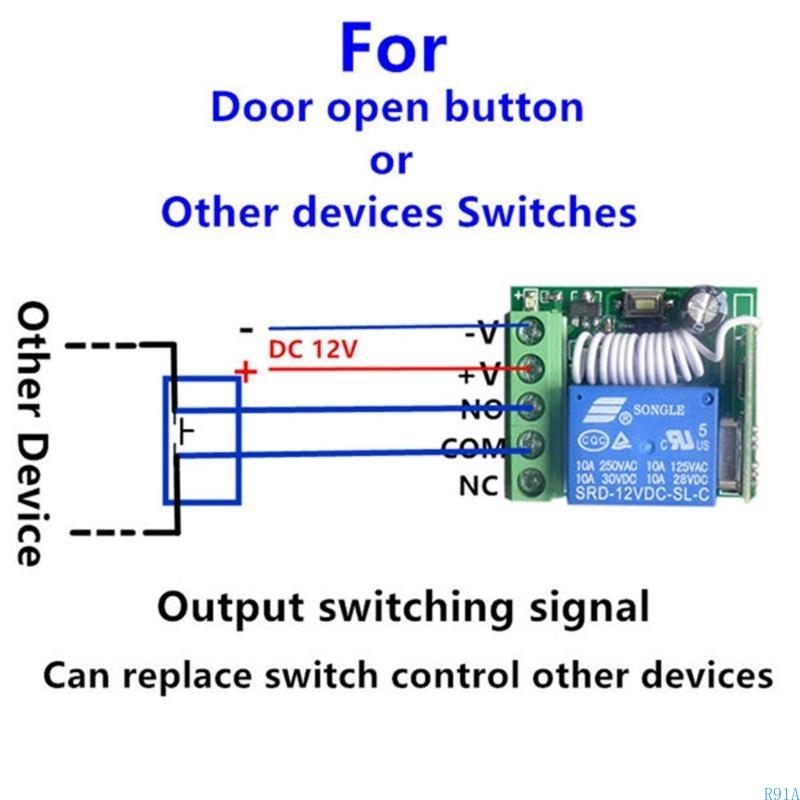 R91A Universal Wireless Remote – обзор и цена 433Mhz Receiver Module