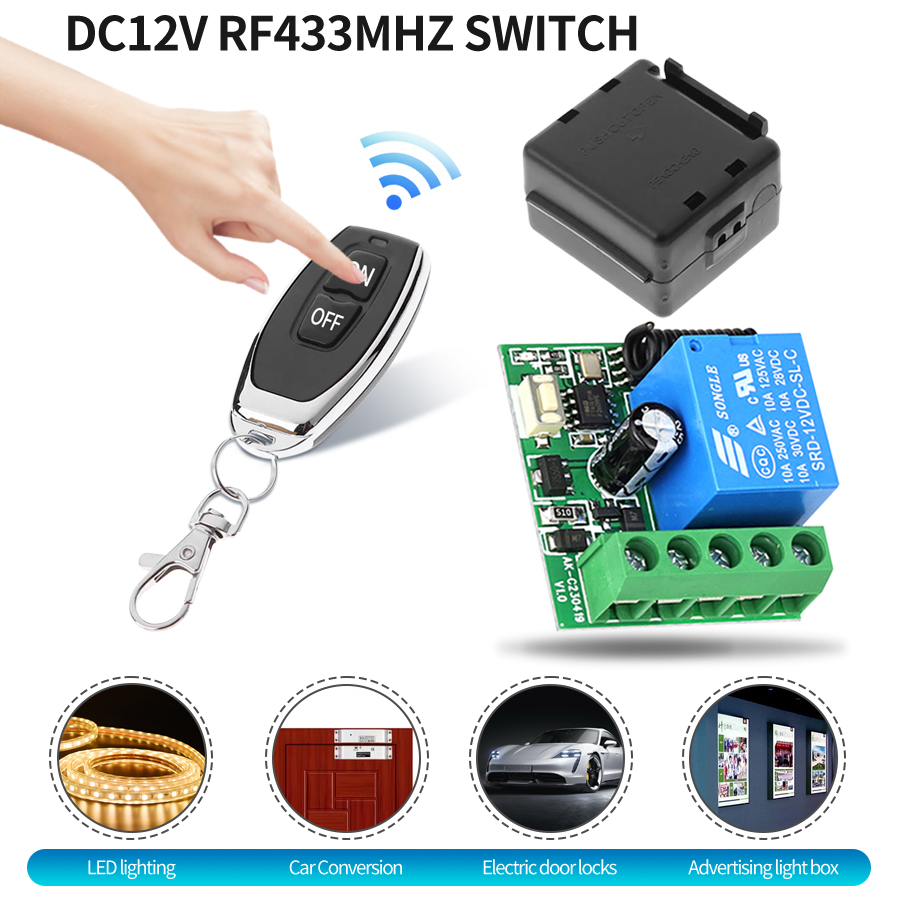 433Mhz Universal Wireless Remo – обзор и цена 433Mhz Receiver Module