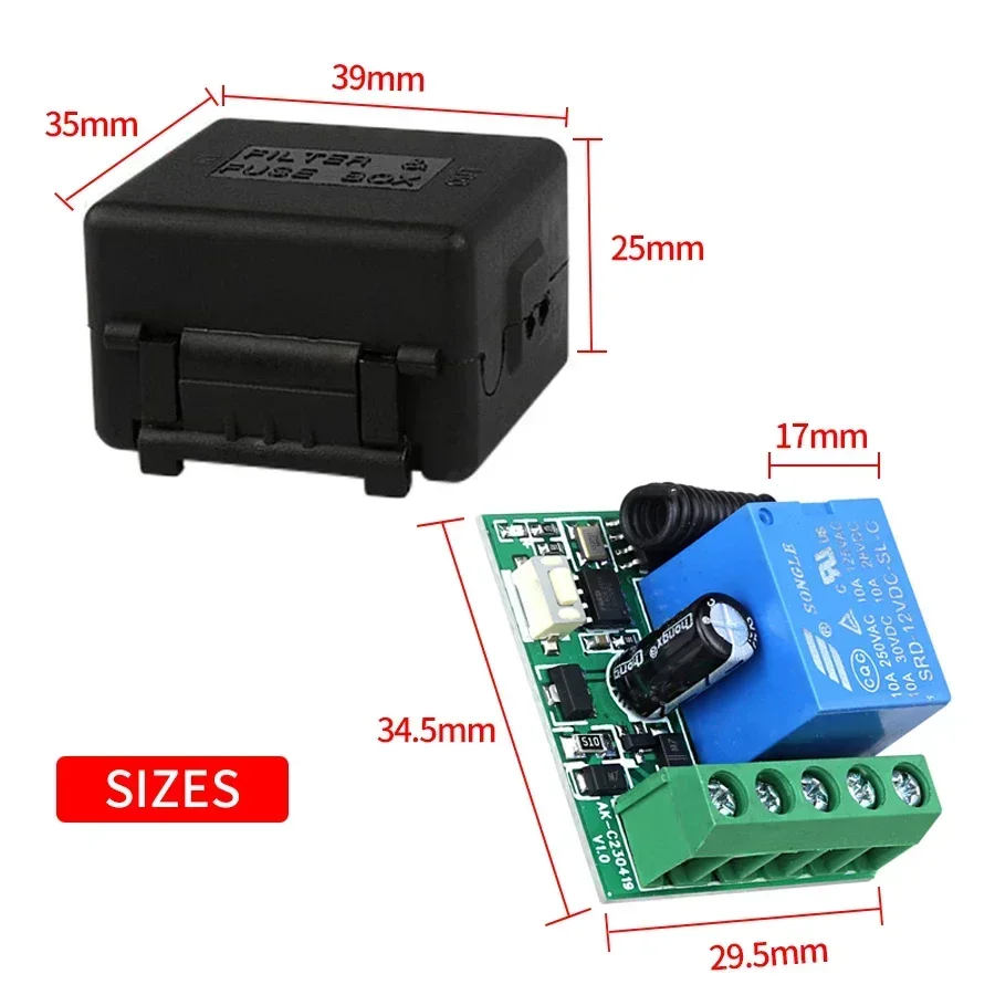 433Mhz Universal Wireless Remo – обзор и цена 433Mhz Receiver Module