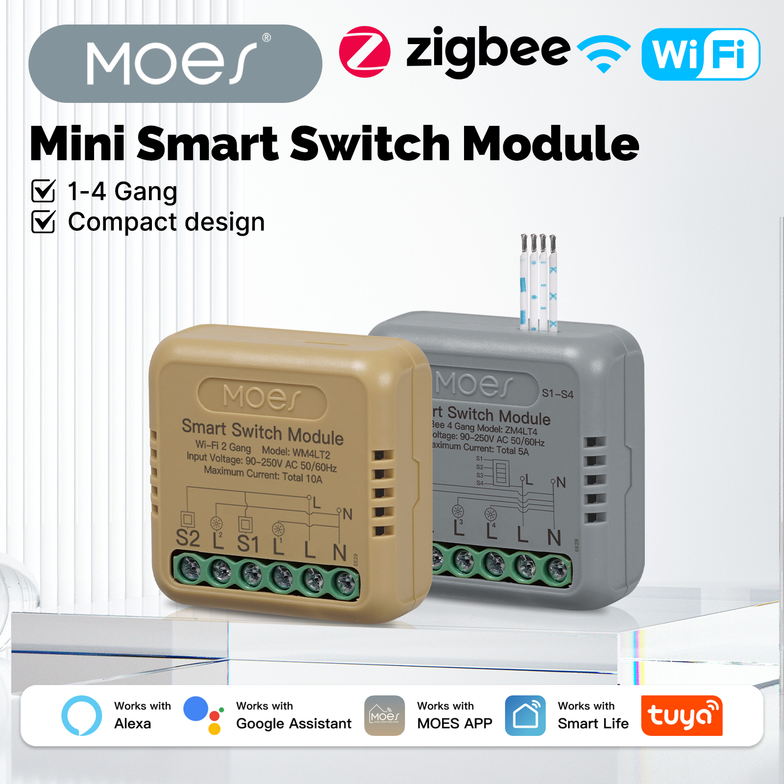 MOES Tuya WiFi Zigbee Mini DIY – обзор и цена Smart Home Automation Diy