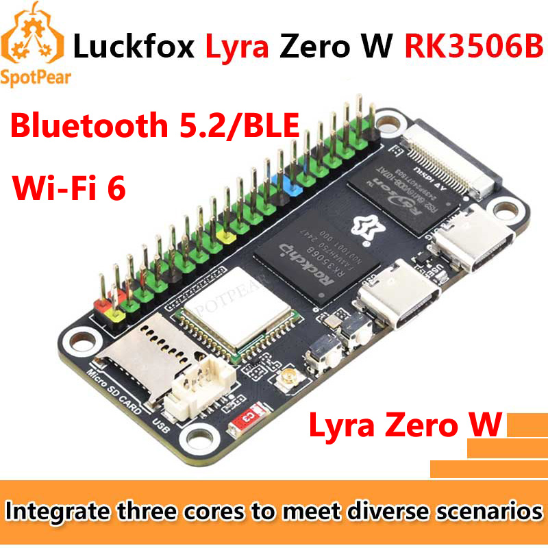 Luckfox Lyra Zero W RK3506B Ro – обзор и цена Pi Zero W Board