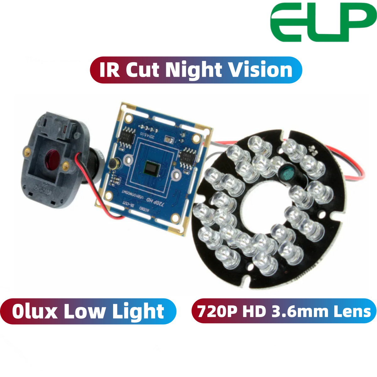 ELP 720P HD IR USB Camera with – обзор и цена Home Automation Raspberry Pi
