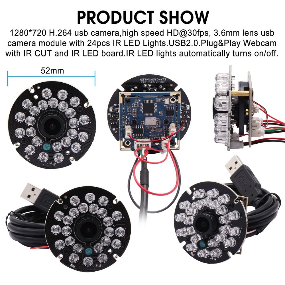 ELP 720P HD IR USB Camera with – обзор и цена Home Automation Raspberry Pi