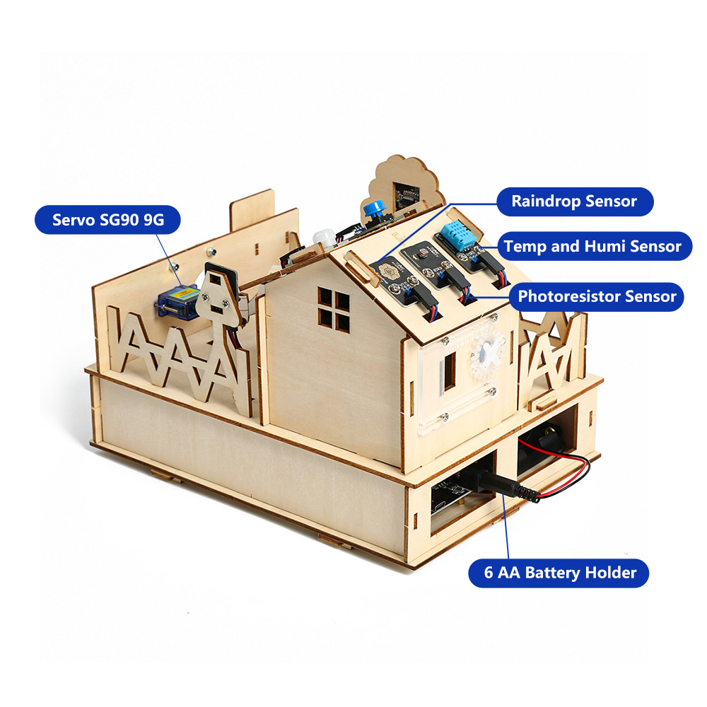 ACEBOTT DIY Smart Home Kit for – обзор и цена Home Automation With Arduino
