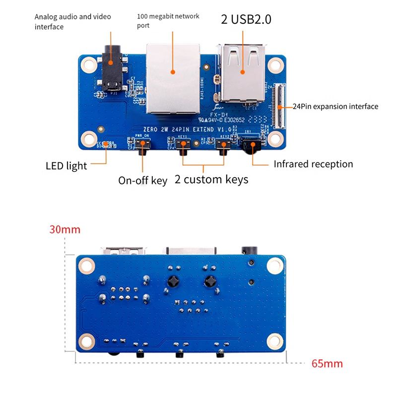 N35R-For Orange Pi Zero 2 W Ex – обзор и цена Pi Zero W Board
