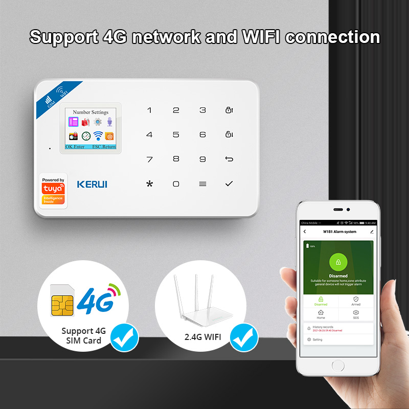 KERUI Security Alarm System Ki – обзор и цена Smart Home Automation Diy