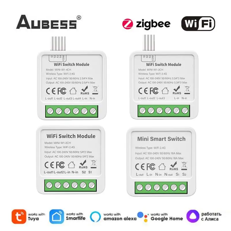 Tuya Wifi Zigbee 3.0 DIY Mini  – обзор и цена Smart Home Automation Diy