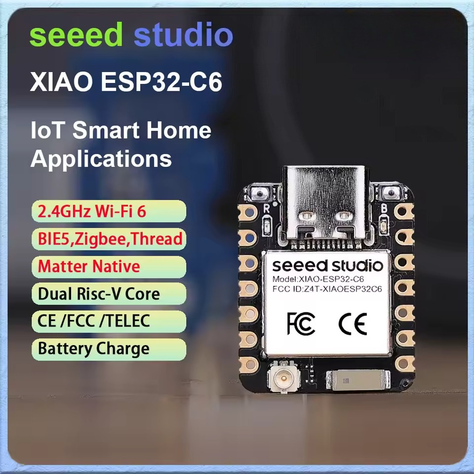 XIAO ESP32-C6 Super Mini Devel – обзор и цена Home Automation With Arduino