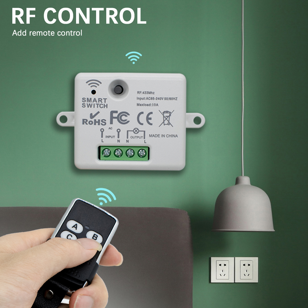 220V 1CH Wireless Remote Contr – обзор и цена 433Mhz Receiver Module