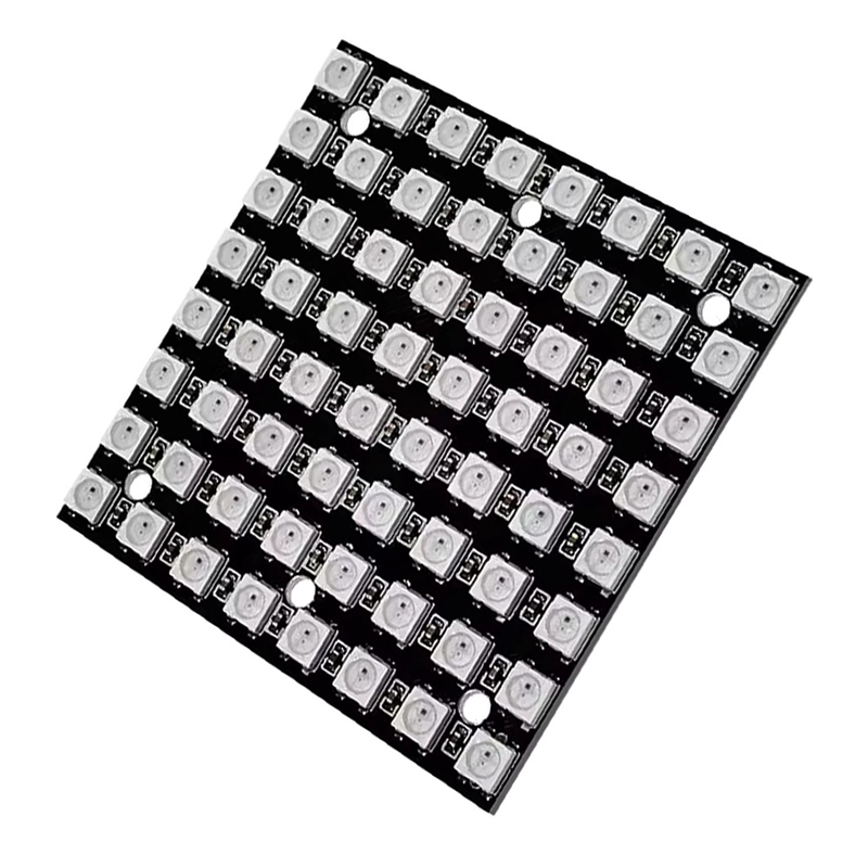 【FLASH DEAL】3X WS2812 LED 5050 – обзор и цена Rgb Led Matrix 8X8