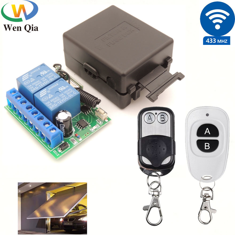 433MHz 12V Wireless Garage Doo – обзор и цена 433Mhz Receiver Module