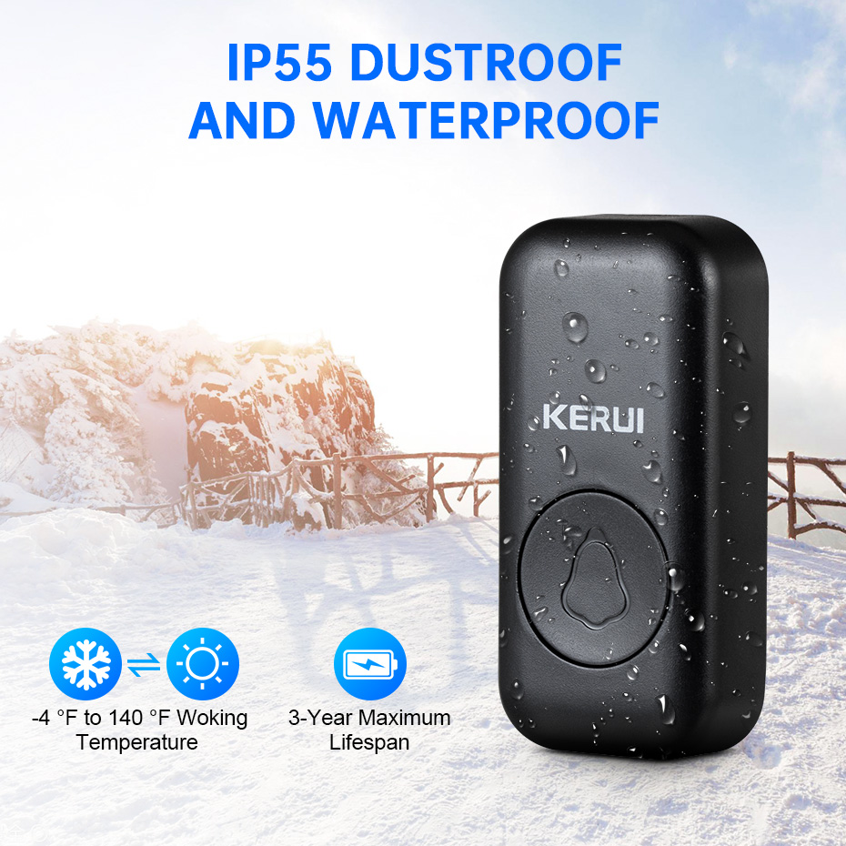 KERUI M525 Door Bell Chime Kit – обзор и цена Smart Home Automation Diy